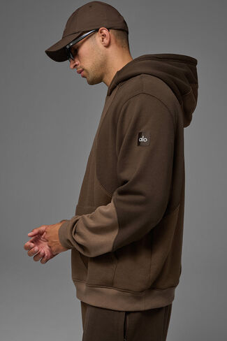 Alo Yoga Make Waves Hoodie - Espresso Tonal in Saudi Arabia