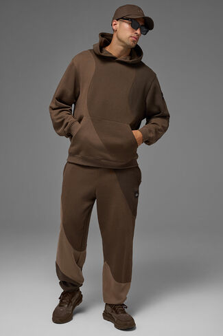 Alo Yoga Make Waves Hoodie - Espresso Tonal in Saudi Arabia