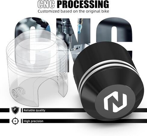 NICECNC Black Brake and Clutch Cables Ferrule Covers Cable Gland Compatible with Harley CVO Limited FLHTKSE 2015-2020, Electra Glide Ultra Classic FLHTCU 2014-2019, See Fitment in Saudi Arabia