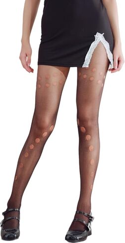 Sahabowi لباس ضيق نسائي، جوارب طويلة شفافة عالية الخصر، جوارب علوية ذات تحكم عتيق، Sa Siwa12 in Kuwait