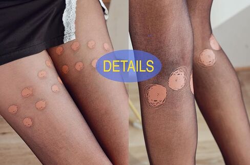 Sahabowi لباس ضيق نسائي، جوارب طويلة شفافة عالية الخصر، جوارب علوية ذات تحكم عتيق، Sa Siwa12 in Kuwait