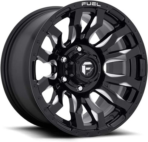 عجلة FUEL Blitz NBL-Gloss BLK MIL مطلية (18 × 8. بوصة /5 × 150 مم، إزاحة 20 مم) in Saudi Arabia