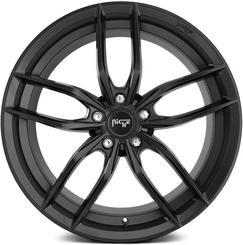 Niche M203 Vosso 19x8.5 5x112 +25mm Matte Black Wheel Rim in Saudi Arabia