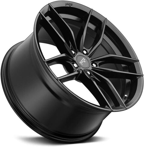 Niche M203 Vosso 19x8.5 5x112 +25mm Matte Black Wheel Rim in Saudi Arabia