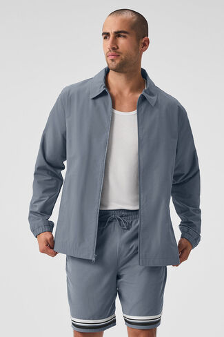 Alo Yoga Torrent Overshirt - Steel Grey in Saudi Arabia