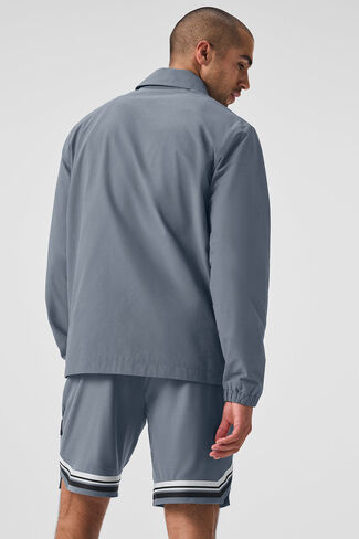 Alo Yoga Torrent Overshirt - Steel Grey in Saudi Arabia
