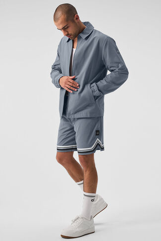 Alo Yoga Torrent Overshirt - Steel Grey in Saudi Arabia