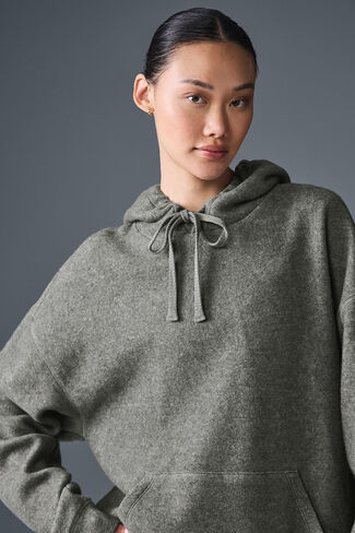 Alo Yoga Triumph Restore Hoodie - Grey Triblend in Saudi Arabia