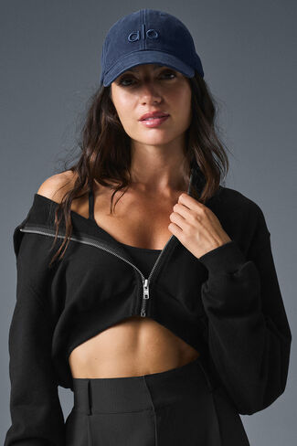 Alo Yoga Washed Off-Duty Cap - Vintage Navy - Vintage Navy / One Size in Saudi Arabia