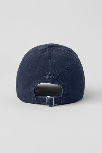 Alo Yoga Washed Off-Duty Cap - Vintage Navy - Vintage Navy / One Size in Saudi Arabia