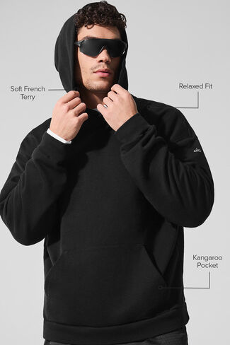 Alo Yoga Chill Hoodie - Black in Saudi Arabia