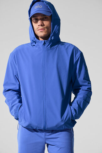 Alo Yoga Performance On-The-Go Jacket - Marathon Blue in Saudi Arabia