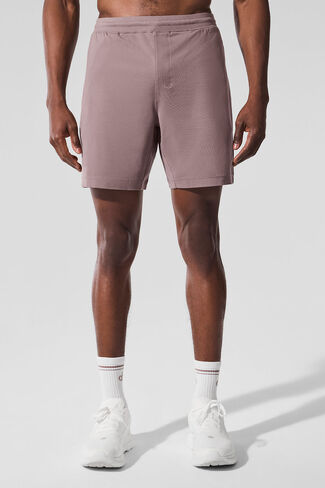Alo Yoga 7" Conquer React Performance Short - Mushroom in Saudi Arabia
