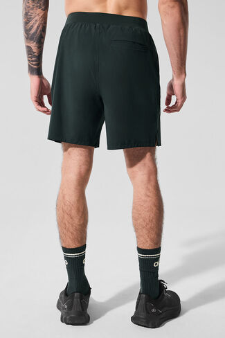 Alo Yoga 7" Repetition Short - Charcoal Green in Saudi Arabia