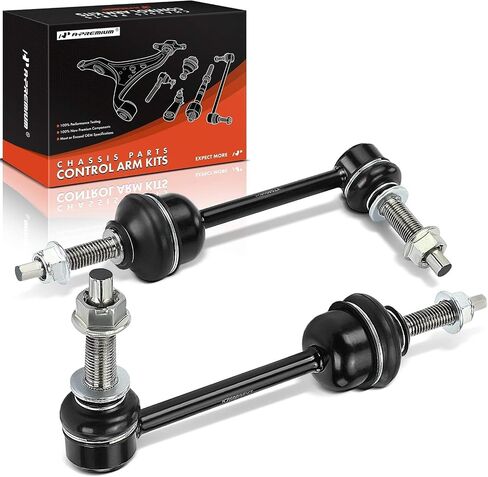 A-Premium 2 x Front Sway Bar Links Stabilizer Bar Links, Compatible with Ram 1500 2019 2020 2021 2022 2023 2024, with 12 mm Sway Bar Stud in Saudi Arabia