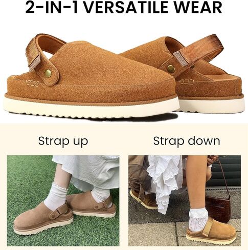 قباقيب نسائية شباشب سهلة الارتداء مع حزام قابل للتعديل ونعل مانع للانزلاق من إسفنج الذاكرة مريح للنساء in Kuwait