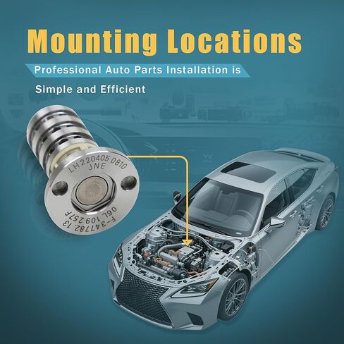 06L109257D صمام التحكم في عمود الحدبات للمحرك VVT M20 / صمام التحكم في الزيت 06J109257L متوافق مع مقعد VW Golf Jetta Passat Beetle Golf Variant Passat Polo Touran Tiguan Audi Skoda in Kuwait