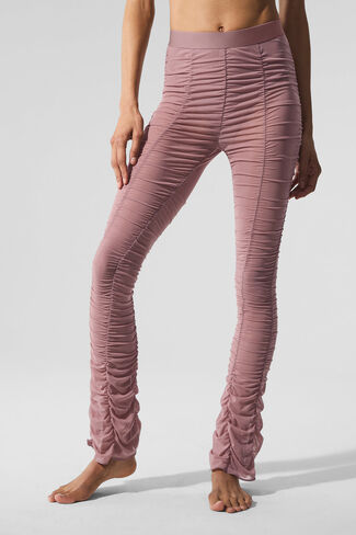 Alo Yoga Airlift Mesh High-Waist Cherish Legging - Smoky Quartz in Saudi Arabia