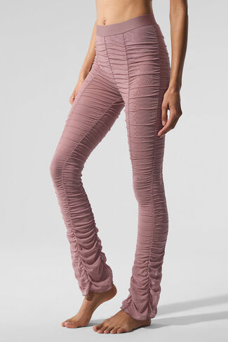 Alo Yoga Airlift Mesh High-Waist Cherish Legging - Smoky Quartz in Saudi Arabia
