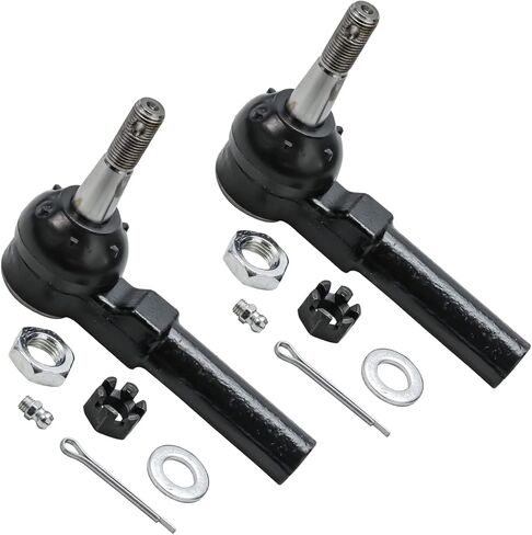 Detroit Axle - Rack and Pinion Kit for Chevy Equinox Saturn Vue Pontiac Torrent Complete Steering Rack and Pinion Assembly, 2 Front Outer Tie Rod Ends 2006 2007 2008 2009 Replacement in Saudi Arabia