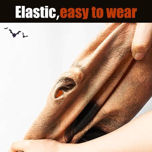 2025 New Alien Masks for Adults, Realistic Alien Mask, Party Skeleton Headsets, Alien Funny Mask, Realistic Latex Full Head Masks for Halloween in Saudi Arabia