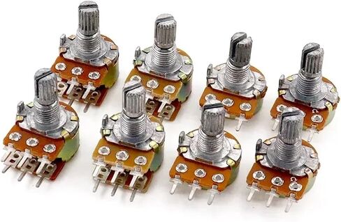 100pcs/lot WH148 Single Potentiometer Dual Potentiometer B1K 2K5K10K20K 50K 100K 500K(Single 50K) in Saudi Arabia