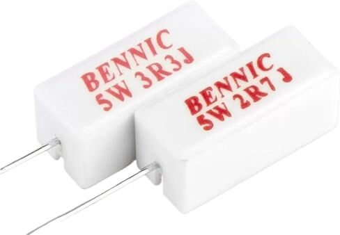 5PCS 5W SQP 5W Cement Resistance Divider Fever Speaker Audio Accessories(4.7R) in Saudi Arabia