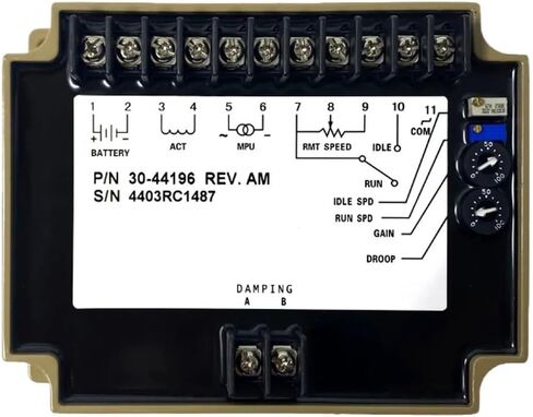 3044196 Diesel Generator Engine speed controller Governor Electronic circuit board regulator for motor alternator genset parts(3044196 Delicate) in Saudi Arabia