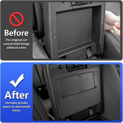 Car Center Console Dash Organizer Tray for Ford F-150 F150 2021 2022 2023 2024 Truck Auto Interior Accessories Hidden Dashboard Screen Behind Storage Box Bag Accessory in Saudi Arabia