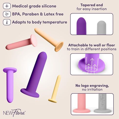 NewFlora Silicone Wand Set (Complete 5 Piece System) in Saudi Arabia