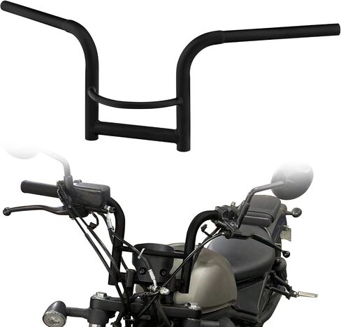 TCT-MOTORPARTS أسود 8.66 بوصة ارتفاع APE مقود المقود يناسب HONDA REBEL CMX300(CMX250 Japan) 2017-2024 in Saudi Arabia