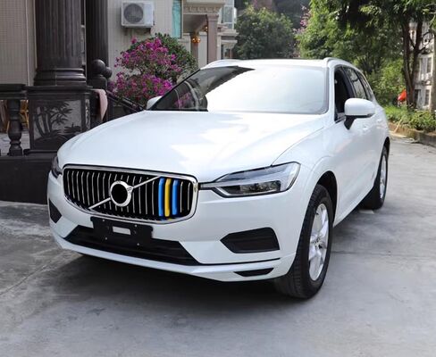 iJDMTOY Exact Fit Sweden Flag Color Grille Decoration Insert Trims Compatible With Volvo 2018-2021 Pre-LCI XC60 Vertical Front Grill (Color: Blue/Yellow/Blue) in Saudi Arabia