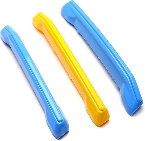 iJDMTOY Exact Fit Sweden Flag Color Grille Decoration Insert Trims Compatible With Volvo 2018-2021 Pre-LCI XC60 Vertical Front Grill (Color: Blue/Yellow/Blue) in Saudi Arabia