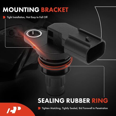 مستشعر موضع عمود الحدبات للمحرك A-Premium متوافق مع Ford Escape وFusion وFocus وTransit Connect وMazda 3 و3 Sport و6 و5 وMX-5 Miata وCX-7 وTribute وMX-5 وLincoln MKZ وMercury Mariner، ميلان in Saudi Arabia