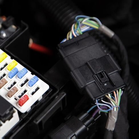 uxcell 10pcs 12V DC 5-Pin 30/40Amp Interlocking Relay Socket Harness Base Style SPDT Black in Saudi Arabia