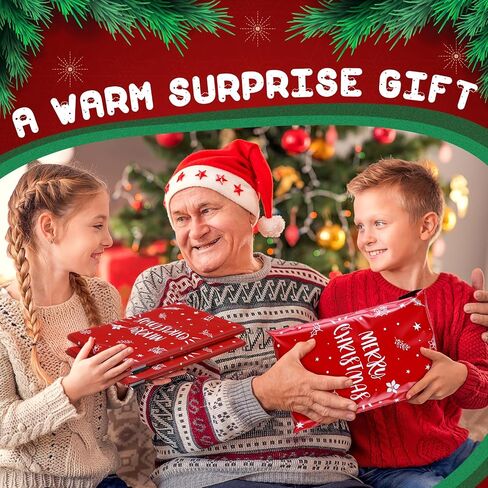 180 Pieces Christmas Mailers 6 x 9 Inch Matte Mailing Envelope Snowflake Shipping Bags Self Adhesive Packaging Bag for Candy, Christmas Party Favors, Waterproof in Saudi Arabia