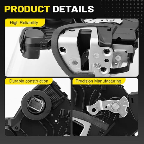 محرك قفل الباب الجانبي للسائق الأمامي الأيسر لسيارة Toyota 4Runner Tundra Camry RAV4 Sequoia Lexus RX350 RX450h Scion tC xB xD، يستبدل 69040-0C050 69040-06180 931-401 in Saudi Arabia