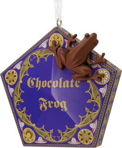 Hallmark Harry Potter Chocolate Frog Christmas Ornament, Gifts for Harry Potter Fans in Saudi Arabia