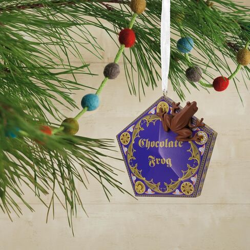 Hallmark Harry Potter Chocolate Frog Christmas Ornament, Gifts for Harry Potter Fans in Saudi Arabia