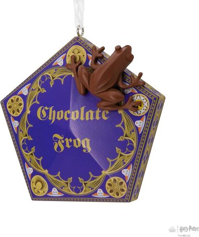 Hallmark Harry Potter Chocolate Frog Christmas Ornament, Gifts for Harry Potter Fans in Saudi Arabia