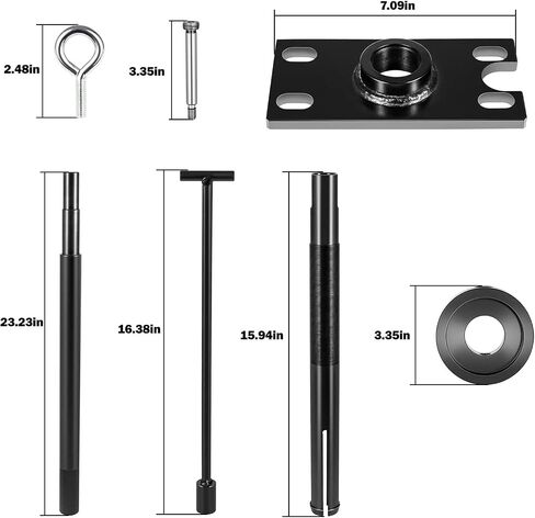 مثبت محمل Gimbal من Bonbo، مزيل سحب المحمل ومجموعة أدوات محاذاة Enigne لـ Alpha، لـ Mercruiser، لـ Bravo، لـ Omc، لـ yamaha sterndrive 89-92 in Saudi Arabia
