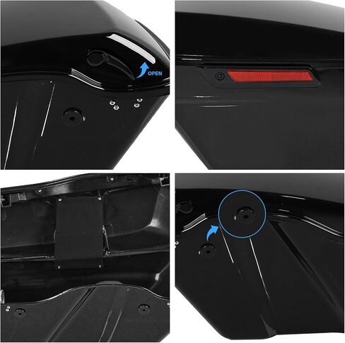 TCMT Hard Saddlebag Conversion Bracket Kit For Harley Dyna Super Glide Fat Street Bob 2008-2017 Switchback FLD 2012-2016 Wide Glide 2010-2017 Low Rider S 2016-2017 in Saudi Arabia