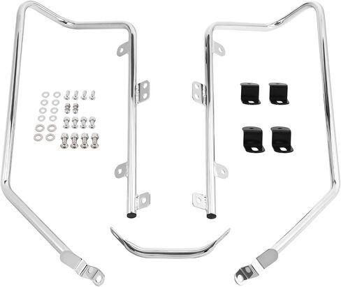 TCMT Hard Saddlebag Conversion Bracket Kit For Harley Dyna Super Glide Fat Street Bob 2008-2017 Switchback FLD 2012-2016 Wide Glide 2010-2017 Low Rider S 2016-2017 in Saudi Arabia