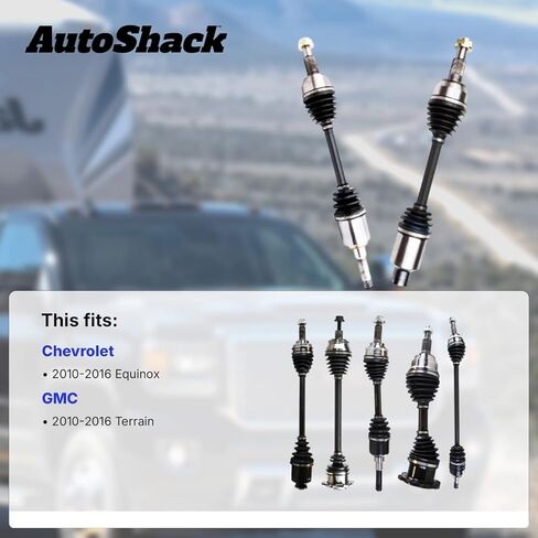 AutoShack Front Right CV Axle Shaft | Replacement for 2010-2016 Chevrolet Equinox 2010-2016 GMC Terrain | 1-PC in Saudi Arabia