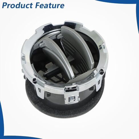 1Pcs Plastic Dashboard Air Duct Vent Silver Replacement for F250 F350 F450 F550 2011-2016 DC3Z19893BA in Saudi Arabia