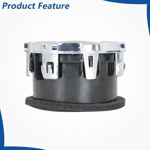 1Pcs Plastic Dashboard Air Duct Vent Silver Replacement for F250 F350 F450 F550 2011-2016 DC3Z19893BA in Saudi Arabia