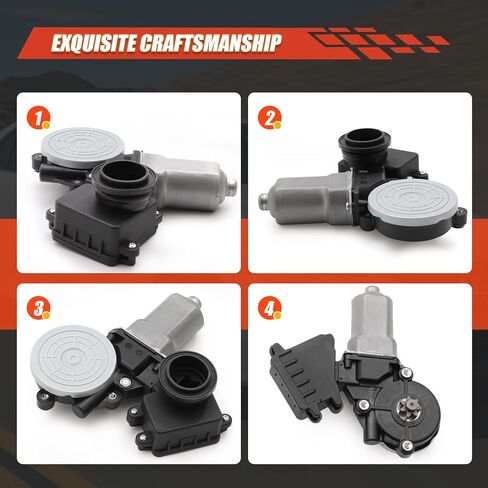 محرك رفع نافذة الطاقة متوافق مع Toyota Camry 2009-2010، Lexus ES350 2007-2012، Sequoia 2010-2018، محرك النافذة الجانبية للراكب الأمامي، استبدال # 8571033211، 8572033211 (جانب الراكب الأمامي) in Kuwait
