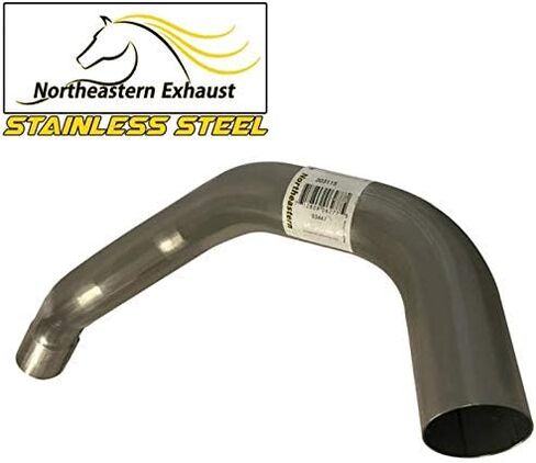 Northeastern Exhaust | Stainless Steel Muffler, Extension Pipe, Resonator Exhaust System Kit Compatible for Lincoln Navigator 2003-2006 5.4L | Free Clamps and Gasket | Automotive Replacement Part in Saudi Arabia