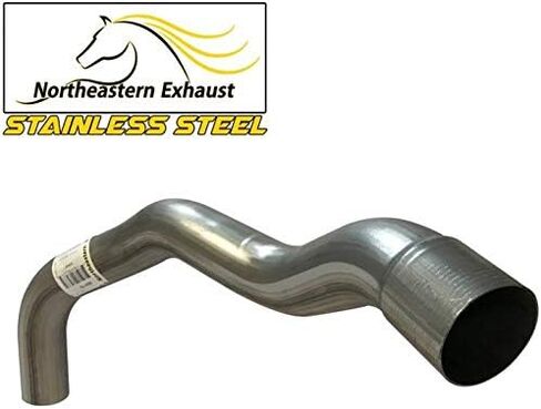 Northeastern Exhaust | Stainless Steel Muffler, Extension Pipe, Resonator Exhaust System Kit Compatible for Lincoln Navigator 2003-2006 5.4L | Free Clamps and Gasket | Automotive Replacement Part in Saudi Arabia
