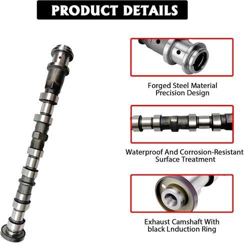 5184380AG Right Side Intake Camshaft Compatible with Dodge Journey Durango, Jeep Grand Cheroke, Chrysler 200 300, Ram 1500, 3.6L V6, Replaces 05184380AH, 5184380AE, 5184380AF, 5184380AD in Saudi Arabia